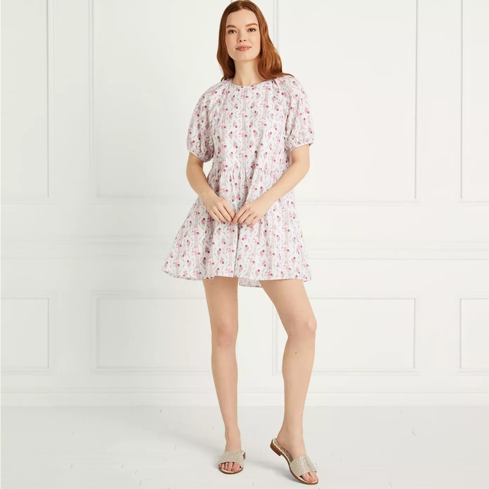NWT Hill House Adeline Dress in Pink Vine Stripe (XS) 🩷❤️